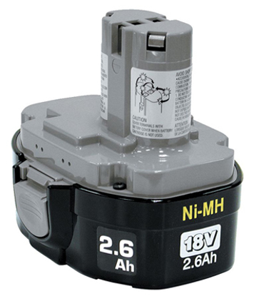Picture of BATTERY PACK 18V NIMH 2.6AHR.