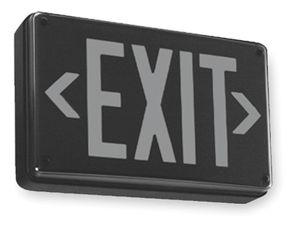 Picture of EXIT SIGN W BATTERY BACKUP 2.3W RED 1
