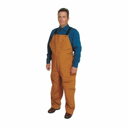 Picture of BIB OVERALLS- NYLON- COTTON DUCK- 31 IN INSEAM- FITS WAIST SIZE 52 TO 54 IN