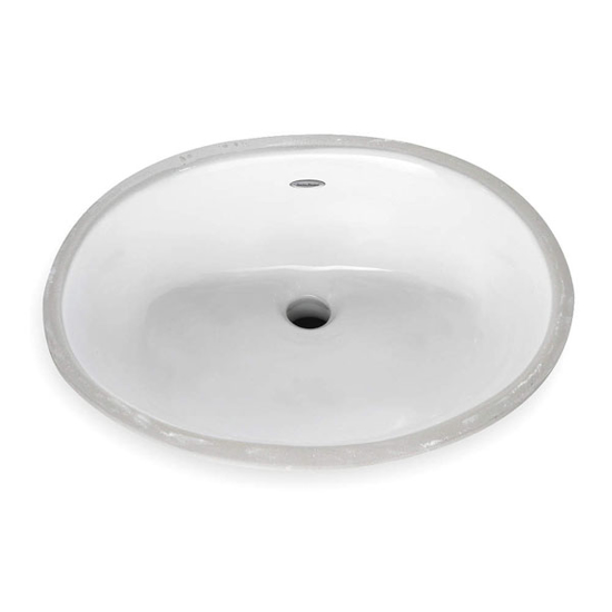 Picture of AMERICAN STANDARD- OVALYN  SERIES- 17 IN X 14 IN- VITREOUS CHINA- BATHROOM SINK