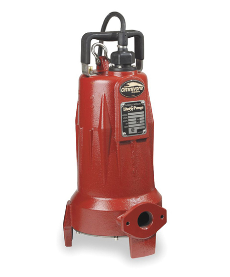 Picture of GRINDER PUMP- 2 HP HP- 440 TO 480V AC RATED VOLTAGE- NO SWITCH INCLUDED