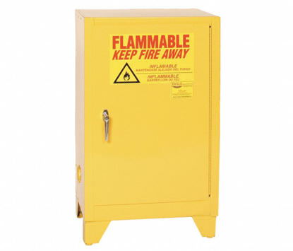 Picture of EAGLE 12GAL FLAMMABLE CABINET MANUAL SAFETY CABINET DOOR TYPE