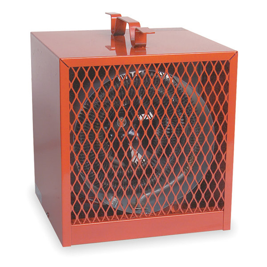 Picture of PORTABLE ELECTRIC JOBSITE & GARAGE HEATER- 3KW/4KW- 208/240V AC- 1-PHASE- 6-30P