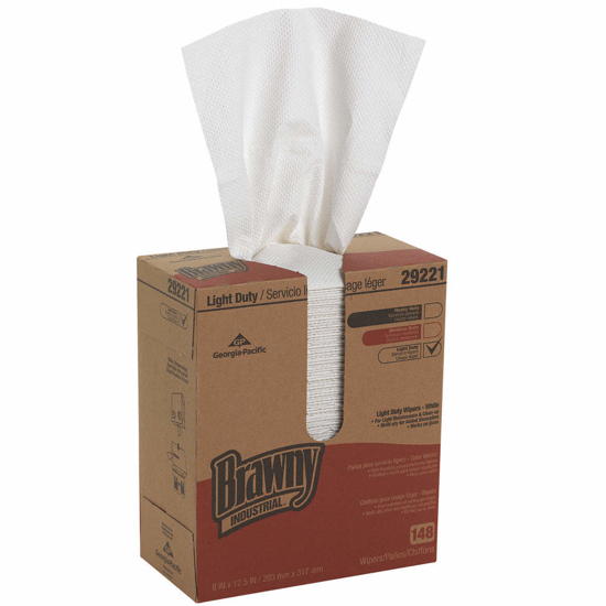 Picture of DRY WIPE-8IN X 12-1/2IN-WHITE-PK20