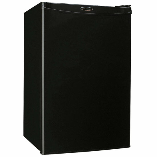 Picture of REFRIGERATOR- RESIDENTIAL- BLACK- 20 5/8 IN OVERALL WIDTH- 4.4 CU FT REFRIGERATOR CAPACITY