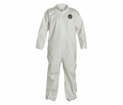 Picture of COLLARED DISPOSABLE COVERALLS