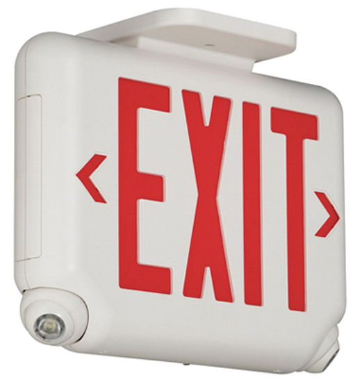 Picture of EXIT SIGN WITH EMERGENCY LIGHTS