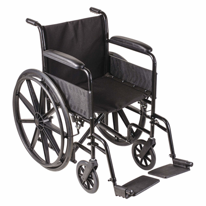 Picture of WHEELCHAIR250 LB18 IN SEATSILVER