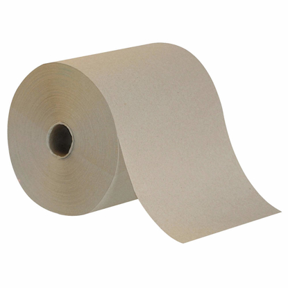 Picture of PAPER TOWEL ROLL- TOUGH GUY- HARDWOUND- BROWN- 800 FT ROLL