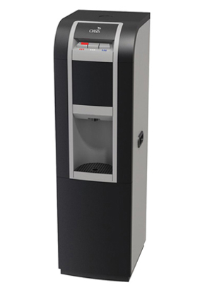 Picture of INLINE WATER DISPENSER- FREE-STANDING- COLD- HOT- ROOM TEMPERATURE- SILVER- 120V AC