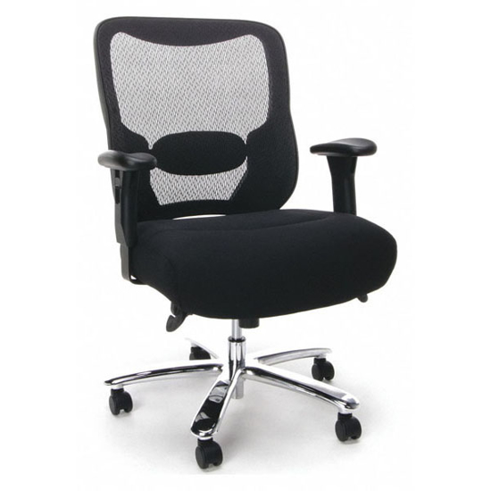 Picture of BIG AND TALL EXECUTIVE CHAIR- BIG-AND-TALL- EXECUTIVE CHAIR- BLACK- MESH