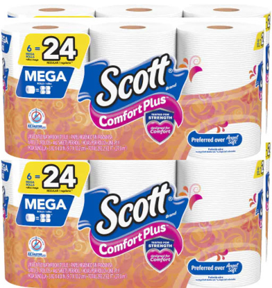 Picture of SCOTT COMFORTPLUS TOILET PAPER CS