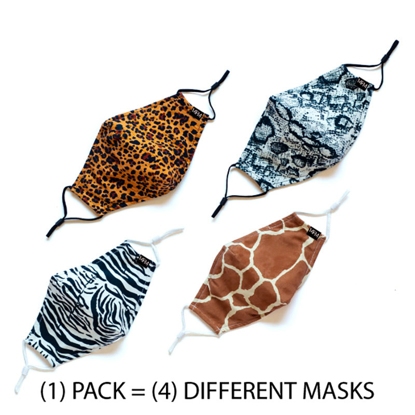 Picture of FACE MASKS ADULT WILD N OUTSIDE (4) PACK