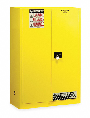 Picture of FLAMMABLES SAFETY CABINET- STD- 45 GAL- 43 IN X 18 IN X 65