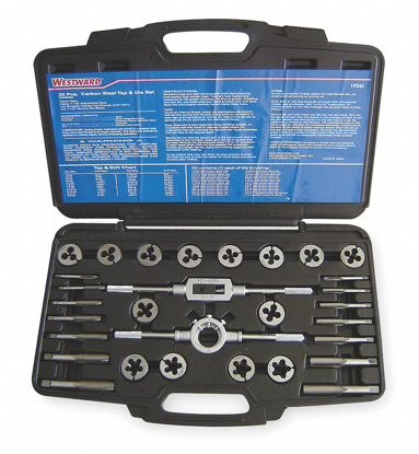 Picture of CARBON STEEL 30PC. TAP AND DIE SET