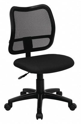 Picture of TASK CHAIR BLACK MESH NO ARMS