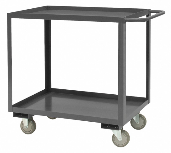 Picture of UTILITY CART W/ LIPPED METAL SHELVES