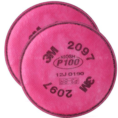 Picture of 3M™ 2097 P100 FILTER WITH NUISANCE LEVEL ORGANIC VAPOR RELIEF