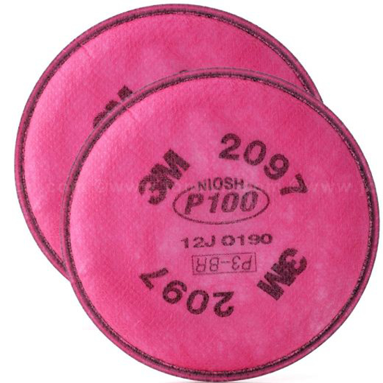Picture of 3M™ 2097 P100 FILTER WITH NUISANCE LEVEL ORGANIC VAPOR RELIEF