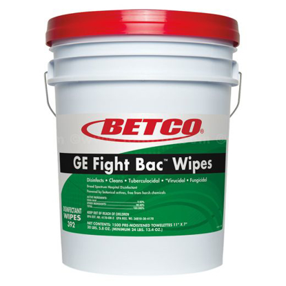 Picture of BETCO® BIG BUCKET GE FIGHT BAC™ DISINFECTING WIPES (1-500 PK)