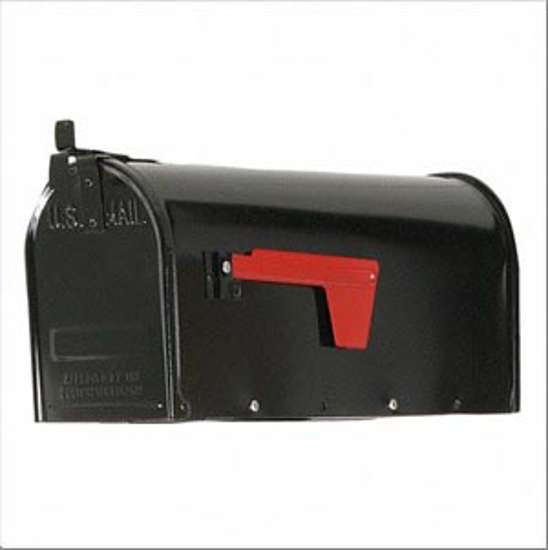 Picture of STEEL MAILBOX-TYPE 1-BLACK
