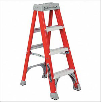 Picture of STEPLADDER-FIBERGLASS-4 FT. H-300 LB CAP