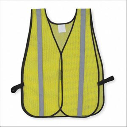 Picture of YELLOW/GREEN- SILVER- TRAFFIC VEST- UNIVERSAL