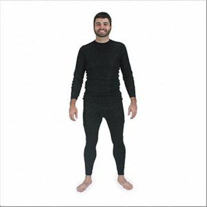 Picture of THERMAL PANTS- 100% POLYESTER- BLACK- S- 1 EA