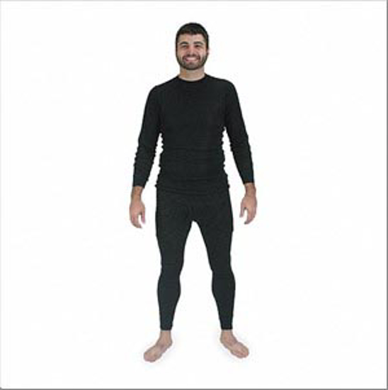 Picture of THERMAL PANTS- 100% POLYESTER- BLACK- S- 1 EA