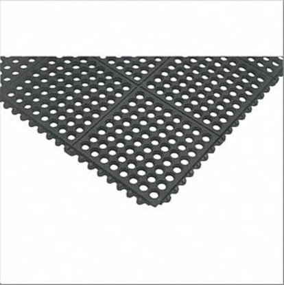 Picture of INTERLOCKING DRAINAGE MAT- 5 FT MAT LENGTH- 3 FT MAT WIDTH- BLACK