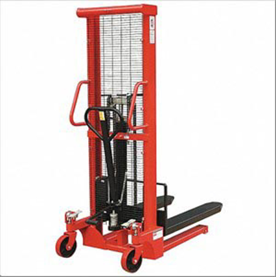 Picture of MANUAL FORK-OVER STACKER- 2-000 LB LOAD CAPACITY