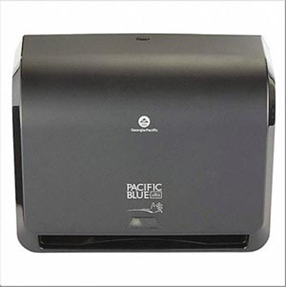 Picture of PAPER TOWEL DISPENSER- PACIFIC BLUE ULTRA(TM)- BLACK- (1) ROLL- AUTOMATIC