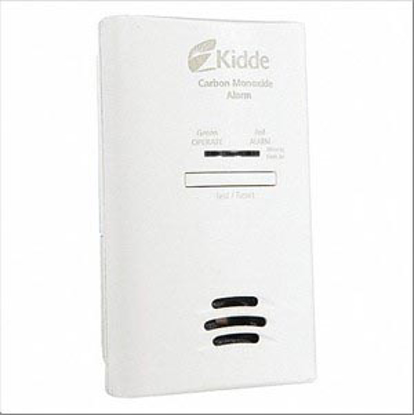 Picture of CARBON MONOXIDE ALARM WITH 85 DB @ 10 FT AUDIBLE ALERT- (2) AA BATTERIES- 120V AC