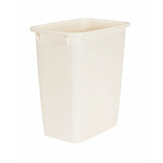 Picture of 5.3 GAL. BEIGE WASTEBASKET