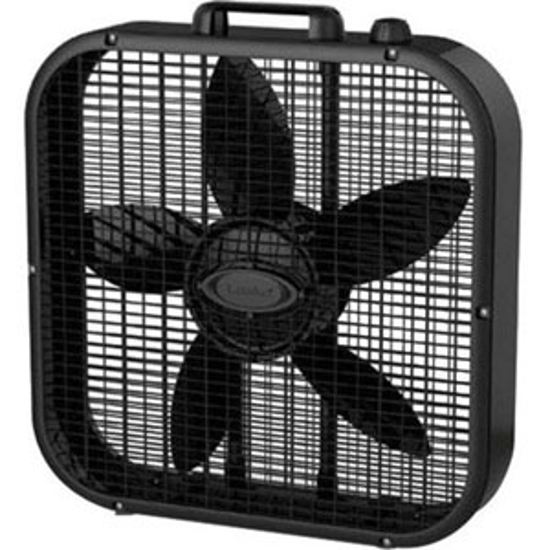 Picture of 20IN. BOX FAN 3 SPEED BLACK