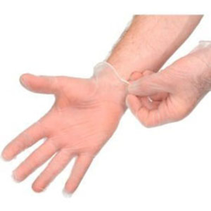 Picture of INDUSTRIAL VINYL POWDER-FREE GLOVES MED 100PK