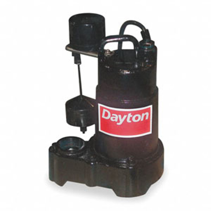 Picture of SUBMERSIBLE SUMP PUMP- 1/2 HP- CAST IRON- 120V AC- VERTICAL FLOAT