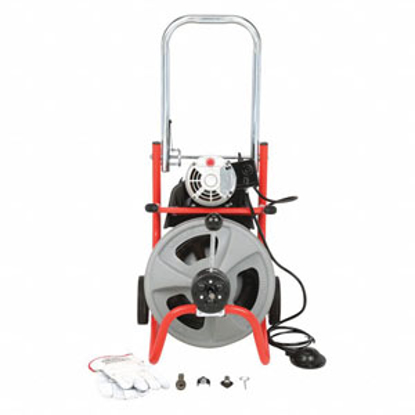 Picture of DRAIN CLEANING MACHINE165 RPM75 FT.