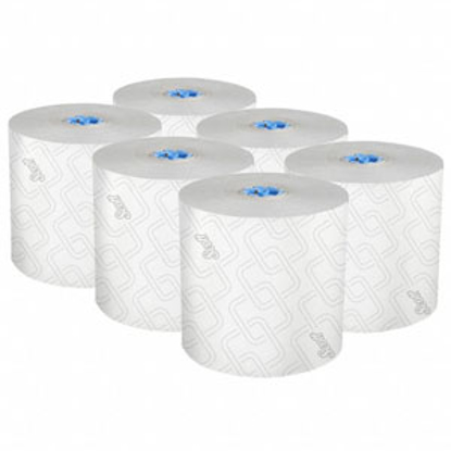 Picture of PAPER TOWEL ROLL- SCOTT  PRO - HARDWOUND- WHITE- 1-150 FT ROLL LENGTH- PK 6