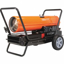 Picture of DIRECT-FIRED PORTABLE OIL & KEROSENE TORPEDO HEATERS- WHEELED MOUNTED- 170-000 BTUH