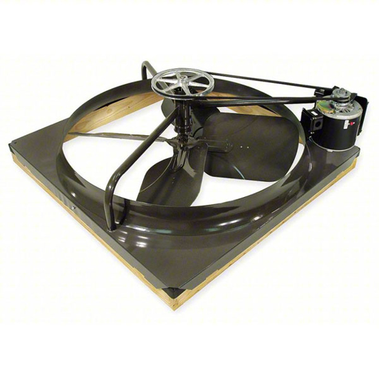 Picture of WHOLE HOUSE FAN- CEILING MOUNT- 36 IN BLADE- 10-600 CFM MAX.- 2-500 SQ FT COVERAGE- BELT DRIVE