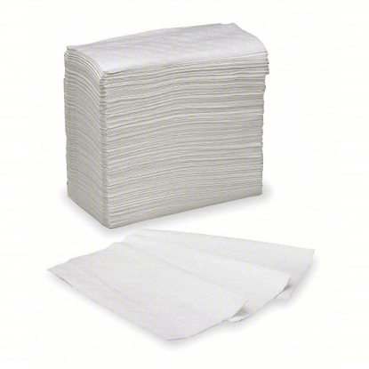 Picture of ABILITY ONE DISPOSABLE DISPENSER NAPKIN- 1 PLY- 7 IN X 3 1/2 IN- WHITE- PLAIN- TALL-FOLD- 10-000 PK