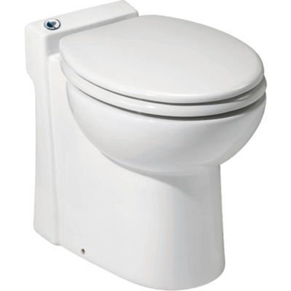 Picture of SANIFLO SANICOMPACT MACERATING DUAL FLUSH TOILET SET