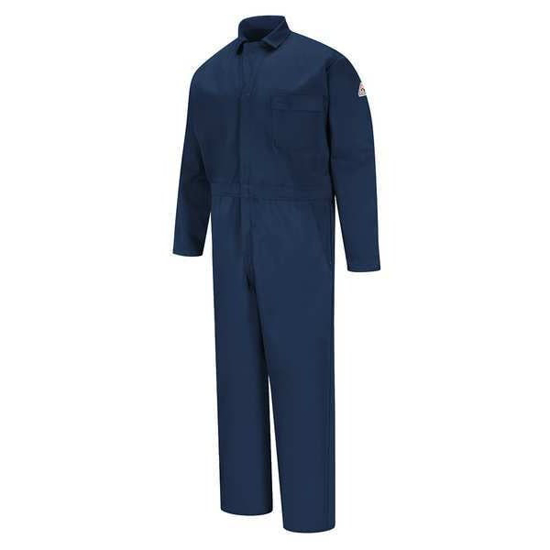 Picture of FLAME RESISTANT COVERALL, NAVY, MEDIUM
