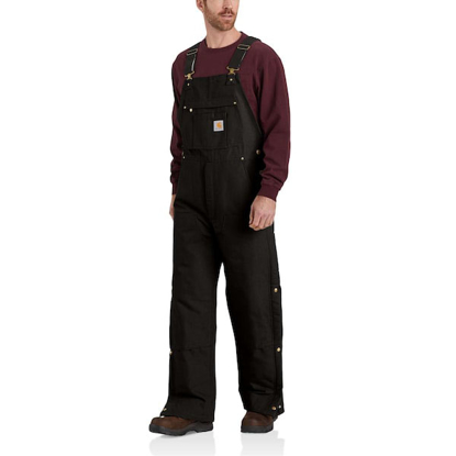 Picture of BIB OVERALL, S, BLACK