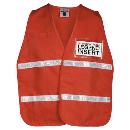 Picture of INTERNATIONAL ORANGE INCIDENT COMMAND VEST
