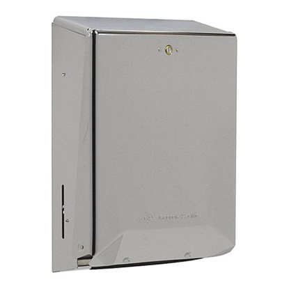 Picture of PAPER TOWEL DISPENSER- GP PRO- SILVER- (300) C-FOLD- (600) MULTIFOLD- MANUAL