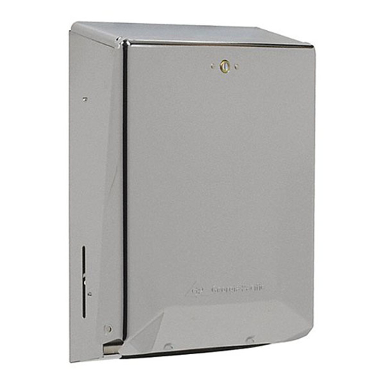 Picture of PAPER TOWEL DISPENSER- GP PRO- SILVER- (300) C-FOLD- (600) MULTIFOLD- MANUAL