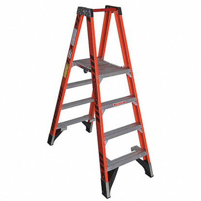 Picture of TWIN PLATFORM STEPLADDER 4 FT FGL 300 LB