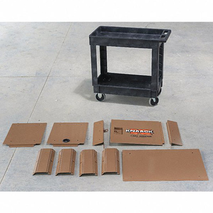 Picture of SECURITY PANELING FOR RUBBERMAID UTILITY CARTS WITH DEEP LIP